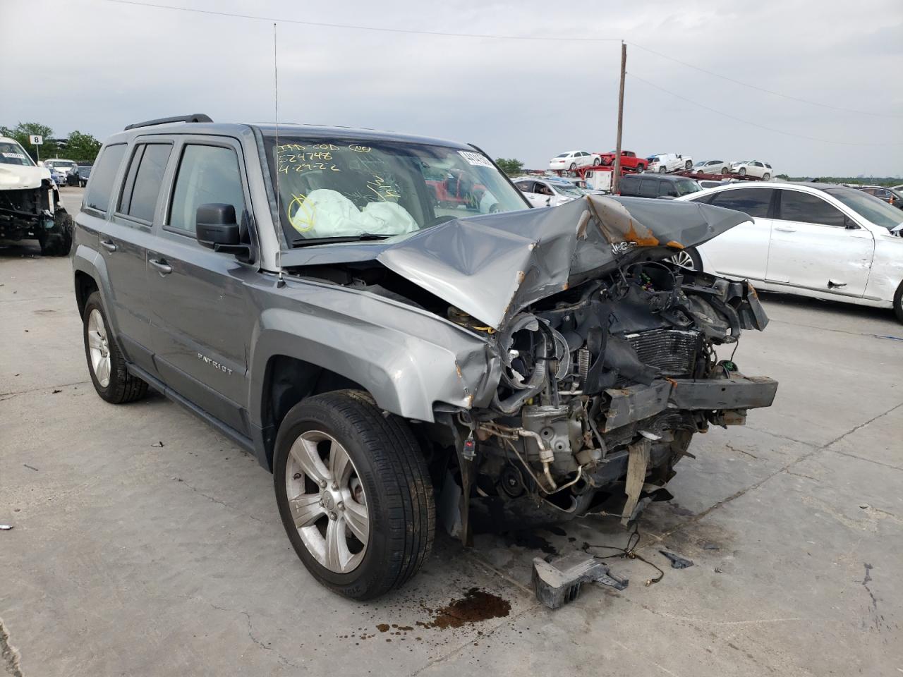 JEEP PATRIOT LA 2012 with VIN 1C4NJPFA5CD657062 - Photo from auction