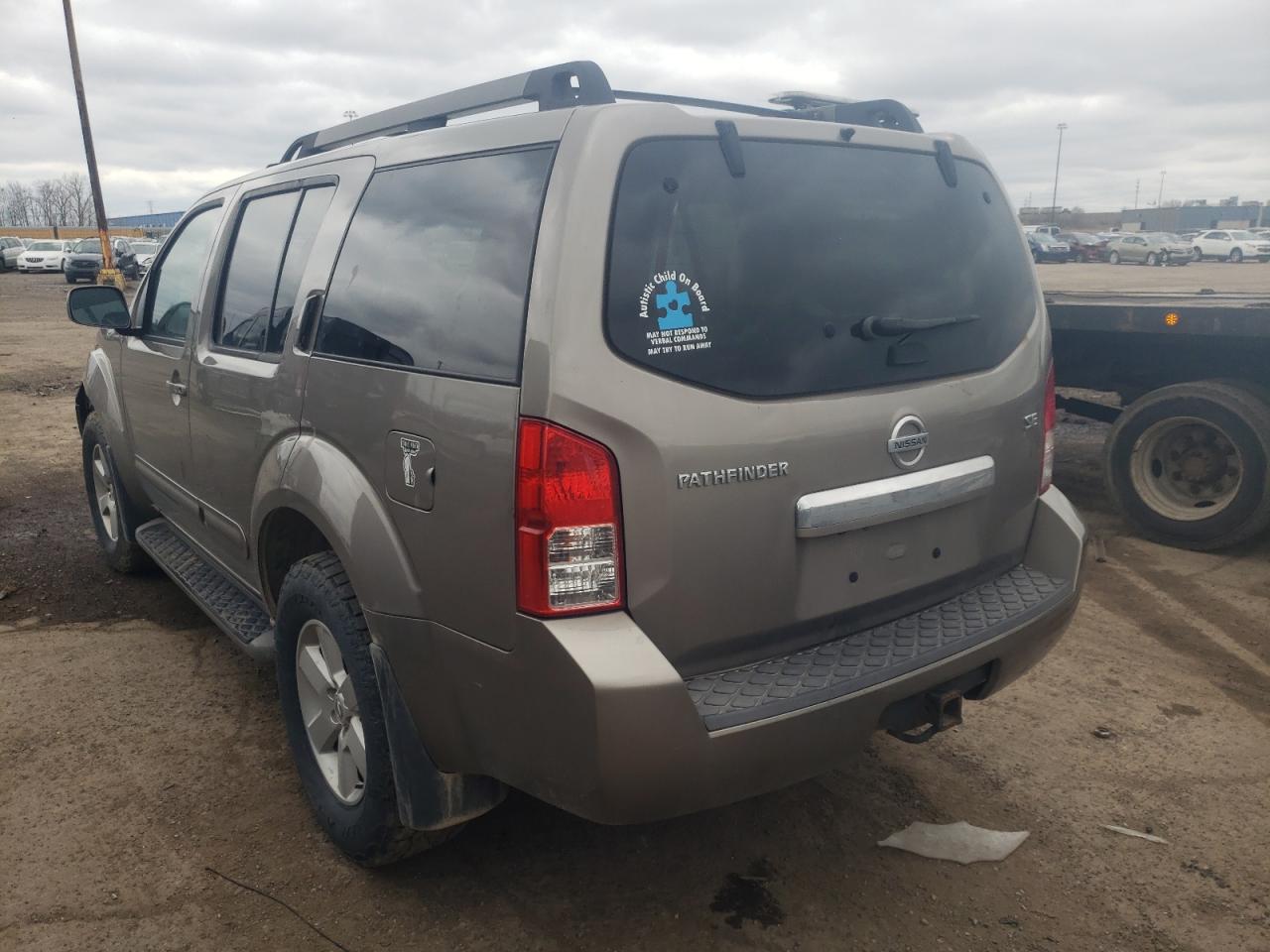 Photo 3 from auction – 2008 NISSAN PATHFINDER with VIN 5N1AR18B78C608030