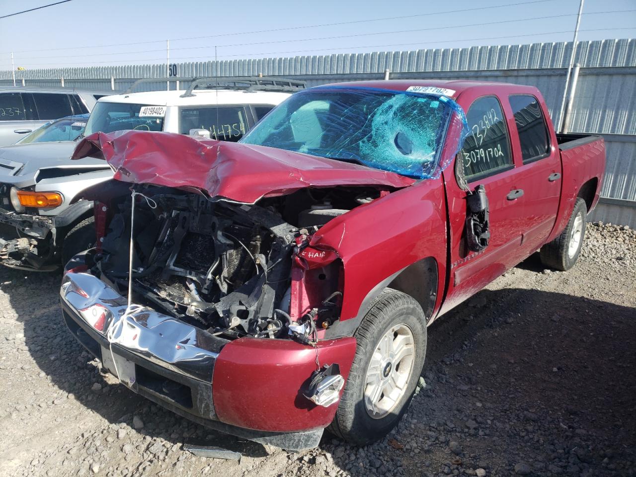Photo 2 from auction – 2007 CHEVROLET SILVERADO with VIN 2GCEC13C171568703