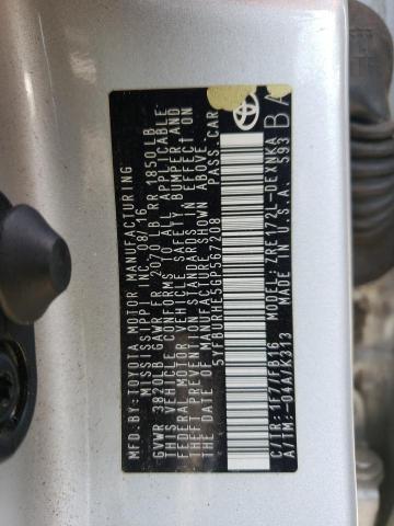 Photo 10 from auction – 2016 TOYOTA COROLLA L with VIN 5YFBURHE5GP567208