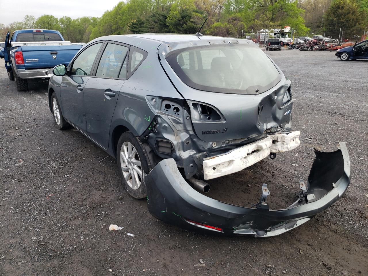 Photo 3 from auction – 2012 MAZDA 3 I with VIN JM1BL1L88C1635702