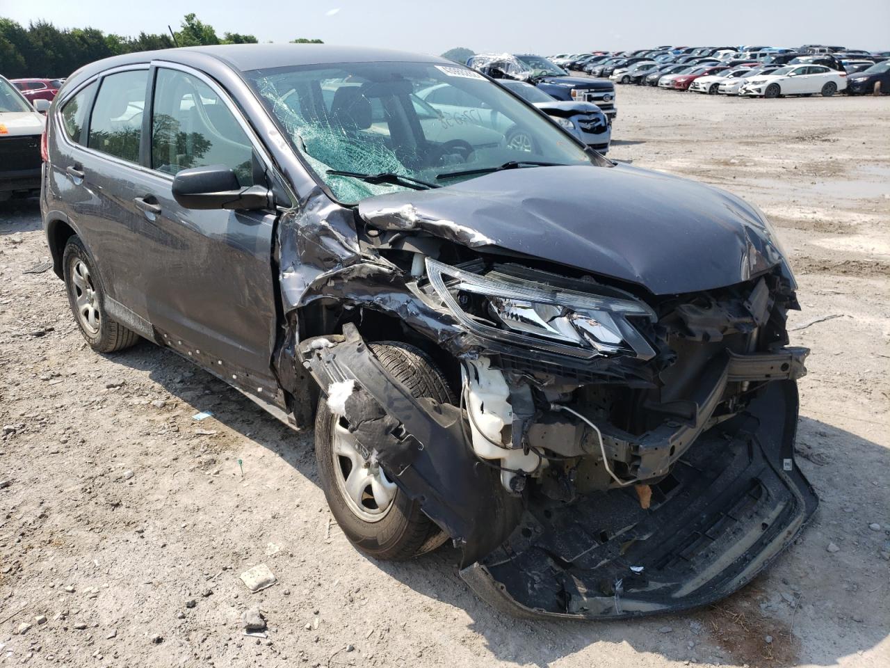 Photo 9 from auction – 2016 HONDA CR-V LX with VIN 2HKRM3H30GH540828