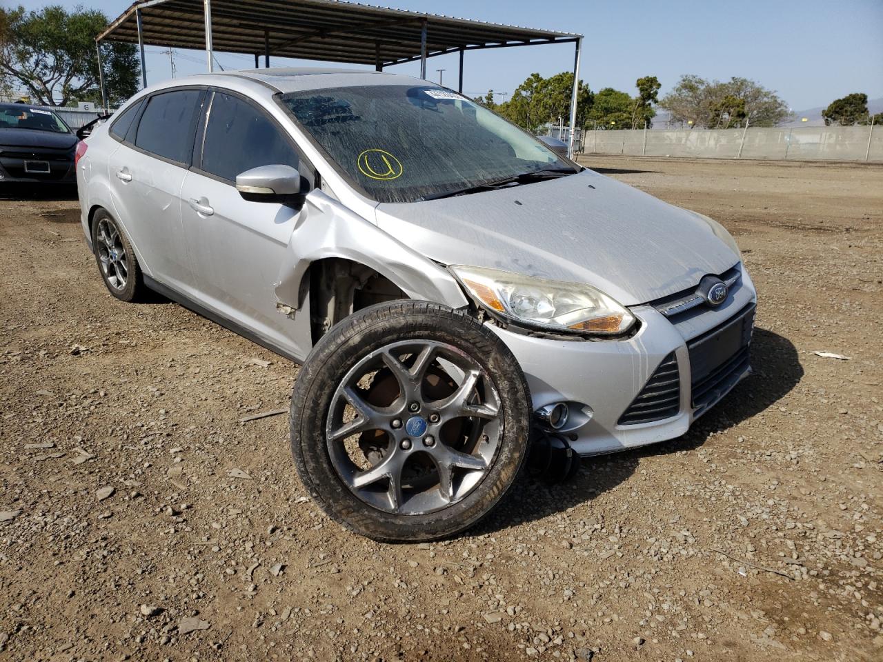 FORD FOCUS SE 2013 with VIN 1FADP3F21DL111156 - Photo from auction