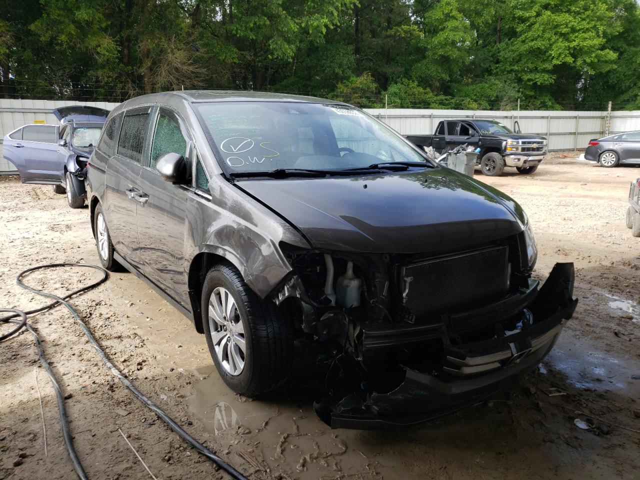 Photo 1 from auction – 2015 HONDA ODYSSEY EX with VIN 5FNRL5H68FB026344
