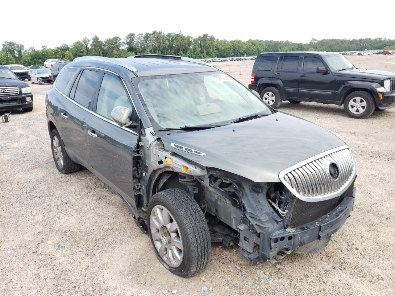 BUICK ENCLAVE CX 2011 with VIN 5GAKRBED6BJ154619 - Photo from auction
