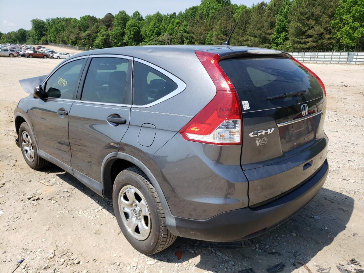 Photo 3 from auction – 2014 HONDA CR-V LX with VIN 3CZRM3H33EG715315