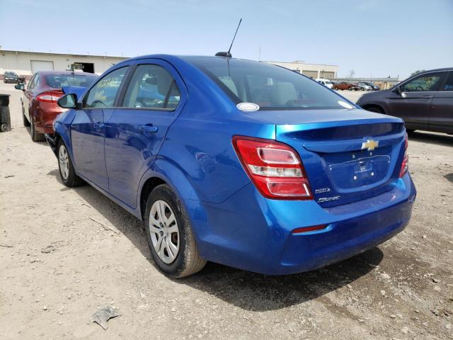 Photo 3 from auction – 2017 CHEVROLET SONIC LS with VIN 1G1JB5SH0H4129335