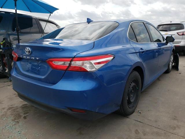 Photo 4 from auction – 2020 TOYOTA CAMRY LE with VIN 4T1C31AK8LU018264