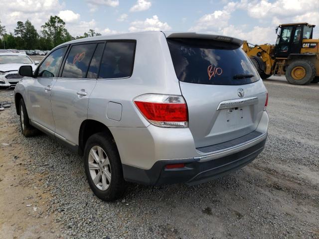 Photo 3 from auction – 2013 TOYOTA HIGHLANDER with VIN 5TDZK3EHXDS100417