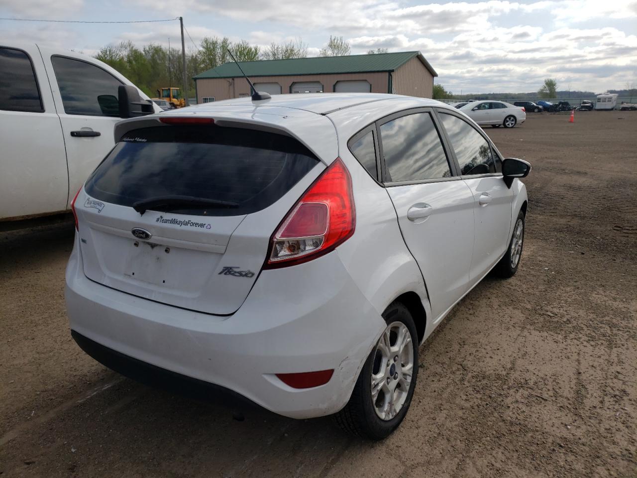 Photo 4 from auction – 2016 FORD FIESTA SE with VIN 3FADP4EJ8GM111897