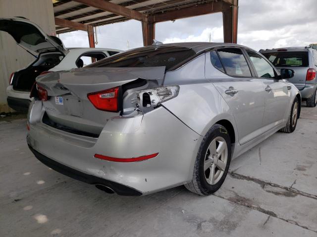 Photo 4 from auction – 2015 KIA OPTIMA with VIN 5XXGM4A74FG457598