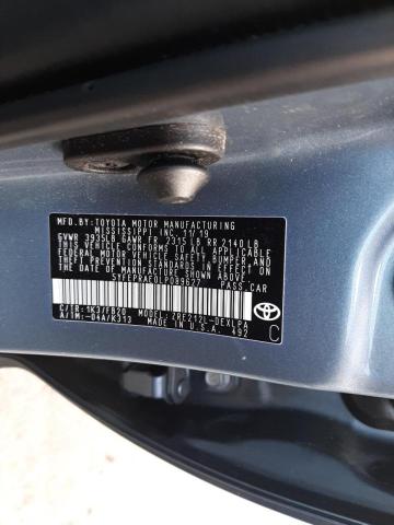Photo 10 from auction – 2020 TOYOTA COROLLA LE with VIN 5YFEPRAE0LP089627
