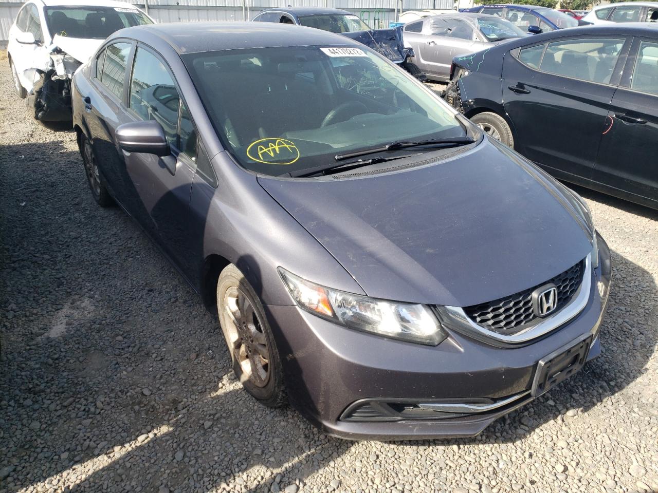 Photo 13 from auction – 2014 HONDA CIVIC LX with VIN 19XFB2F59EE234171