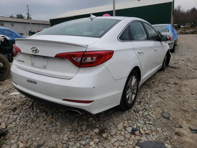 Photo 4 from auction – 2016 HYUNDAI SONATA SE with VIN 5NPE24AF7GH357201