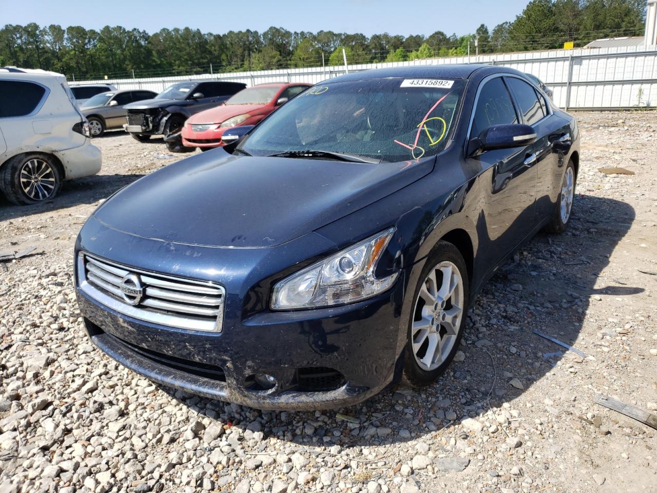 Photo 2 from auction – 2013 NISSAN MAXIMA S with VIN 1N4AA5AP9DC836748
