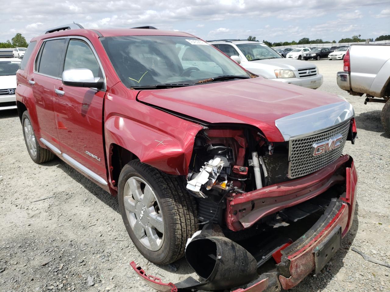 GMC TERRAIN DE 2015 with VIN 2GKFLZE35F6193405 - Photo from auction