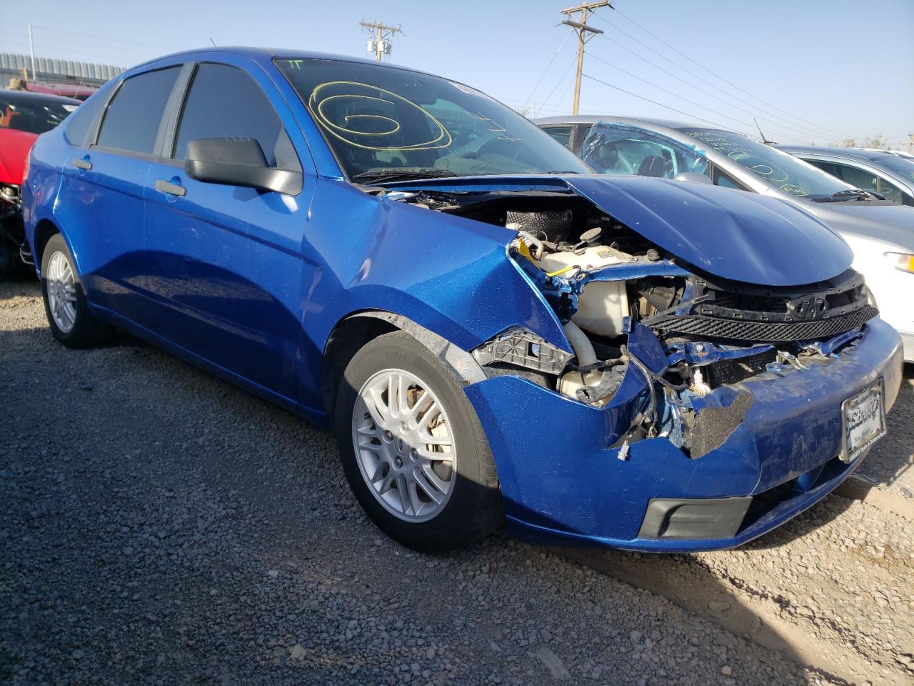 FORD FOCUS SE 2010 with VIN 1FAHP3FN6AW296326 - Photo from auction