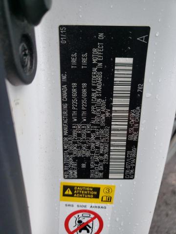 Photo 10 from auction – 2015 LEXUS RX 350 BAS with VIN 2T2BK1BAXFC306082