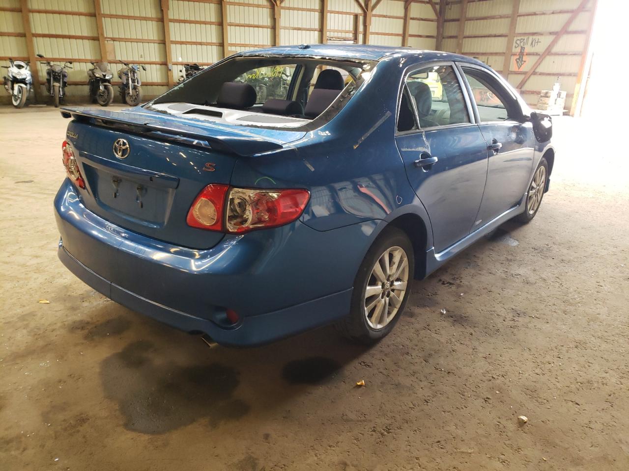 Photo 4 from auction – 2009 TOYOTA COROLLA BA with VIN 2T1BU40E19C087314