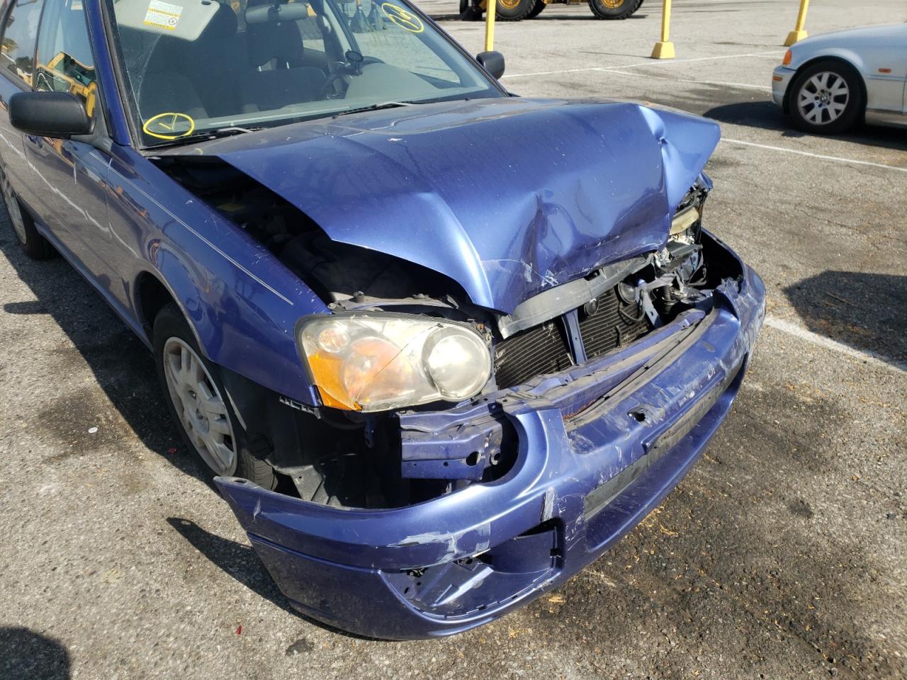 Photo 9 from auction – 2004 SUBARU IMPREZA TS with VIN JF1GG65594H820723