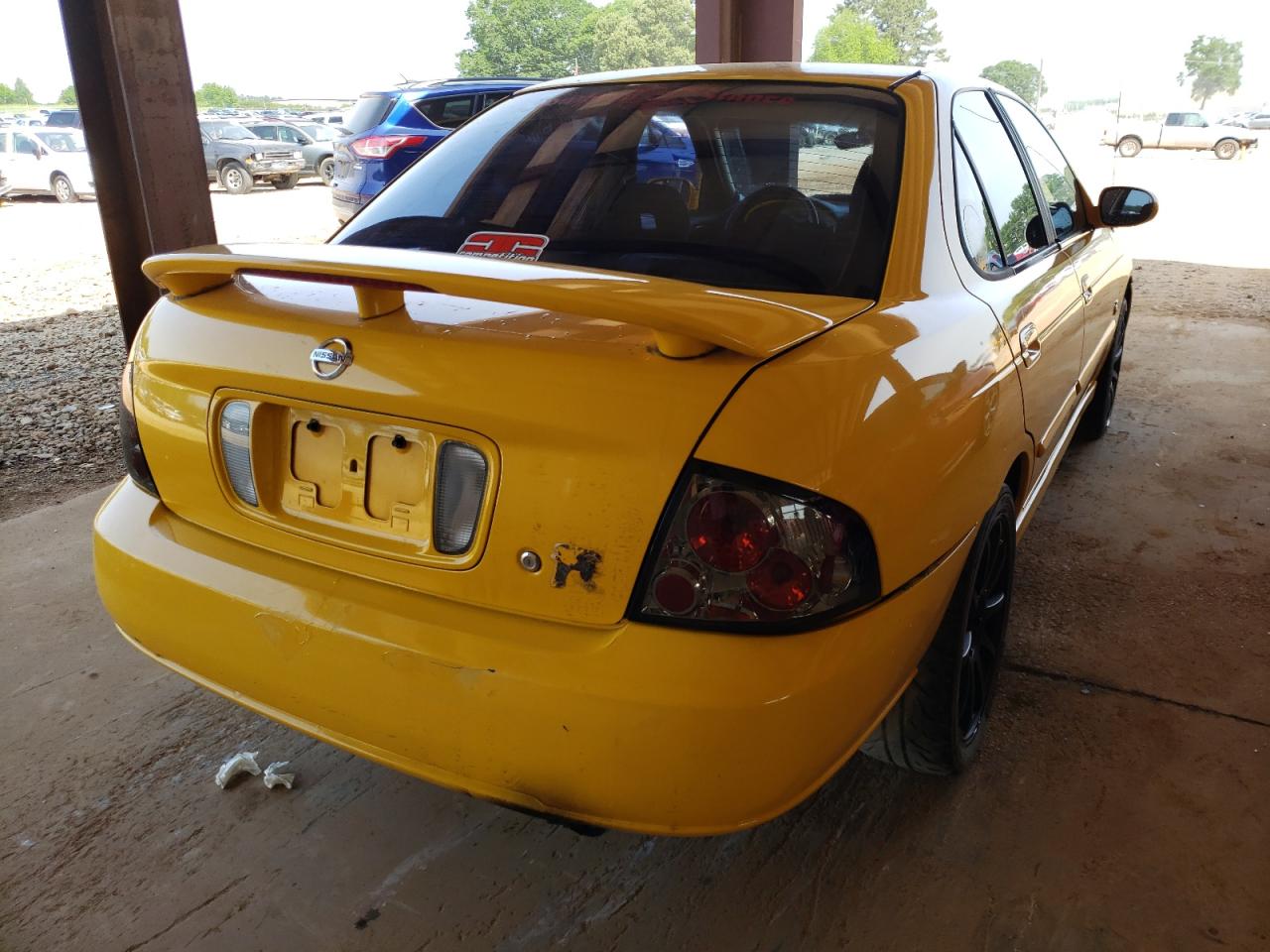 Photo 4 from auction – 2003 NISSAN SENTRA SE- with VIN 3N1AB51D53L725682