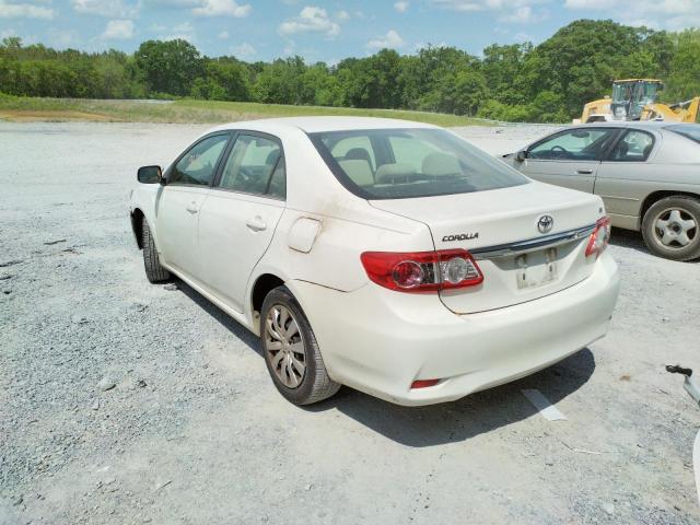 Photo 3 from auction – 2013 TOYOTA COROLLA BA with VIN JTDBU4EE7DJ118989