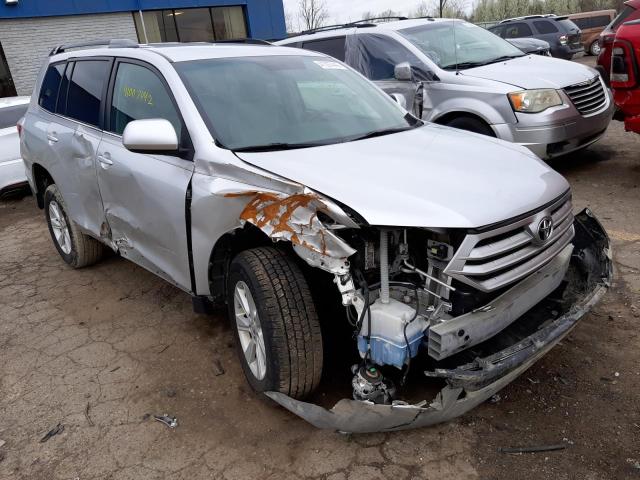 TOYOTA HIGHLANDER 2012 with VIN 5TDBK3EH0CS168919 - Photo from auction