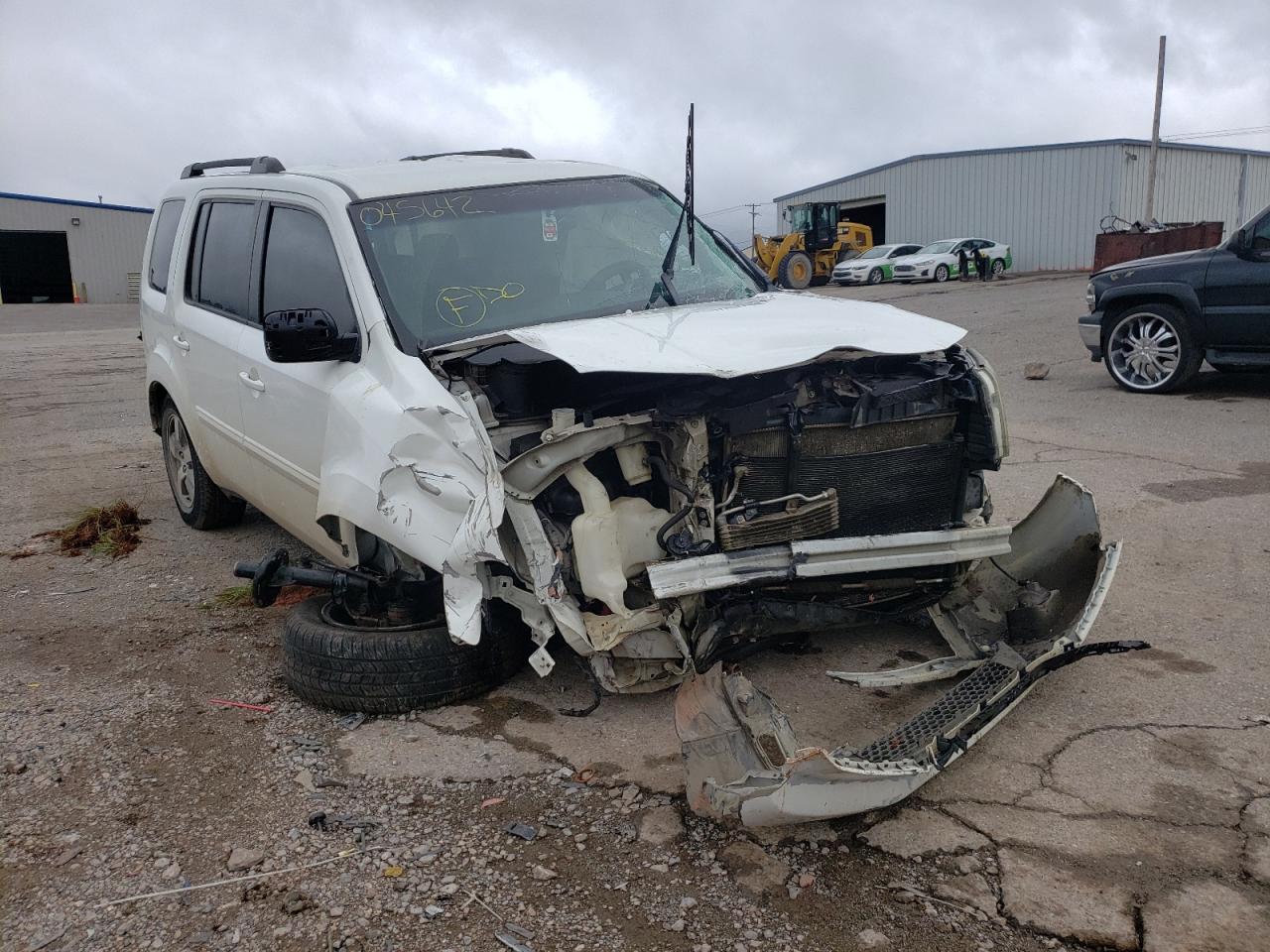 Photo 11 from auction – 2009 HONDA PILOT EX with VIN 5FNYF48419B045642