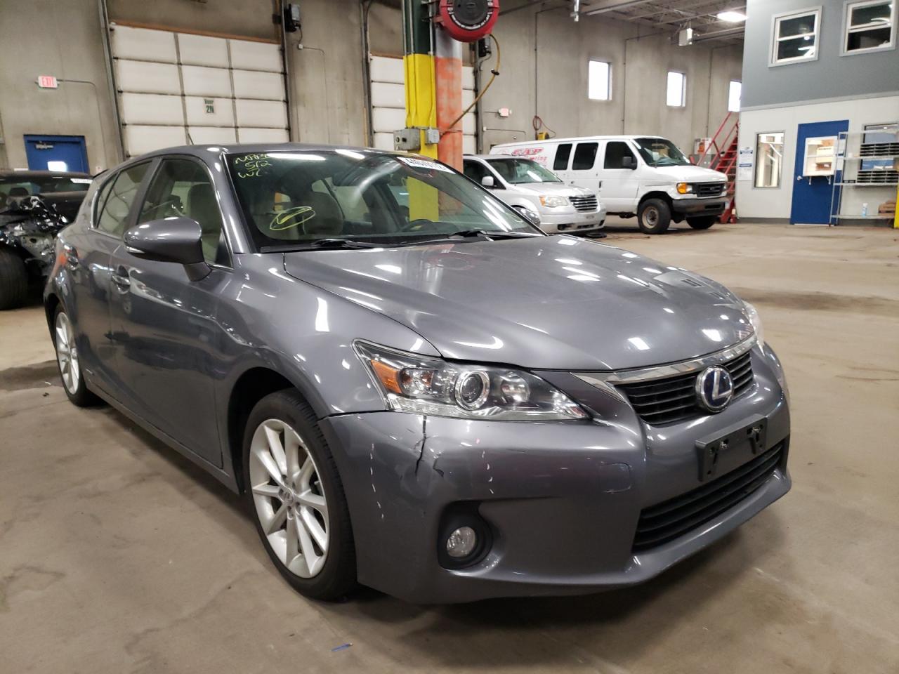 LEXUS CT 200 2012 with VIN JTHKD5BH9C2096439 - Photo from auction