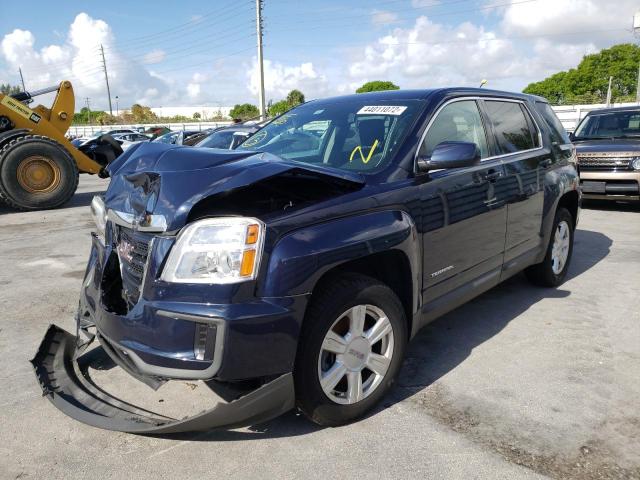 Photo 2 from auction – 2016 GMC TERRAIN SL with VIN 2GKALMEKXG6280531