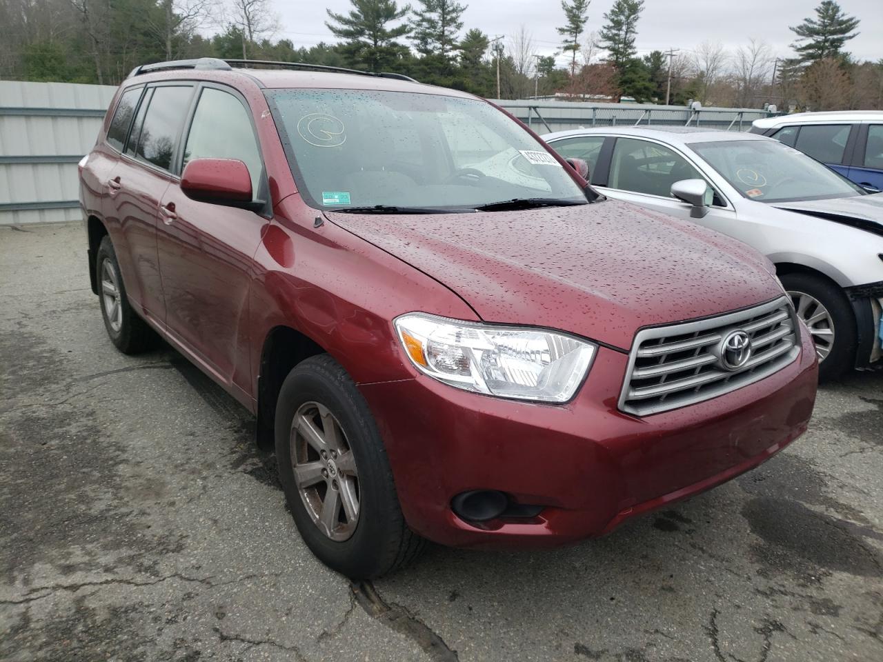 TOYOTA HIGHLANDER 2008 with VIN JTEES41A182076451 - Photo from auction