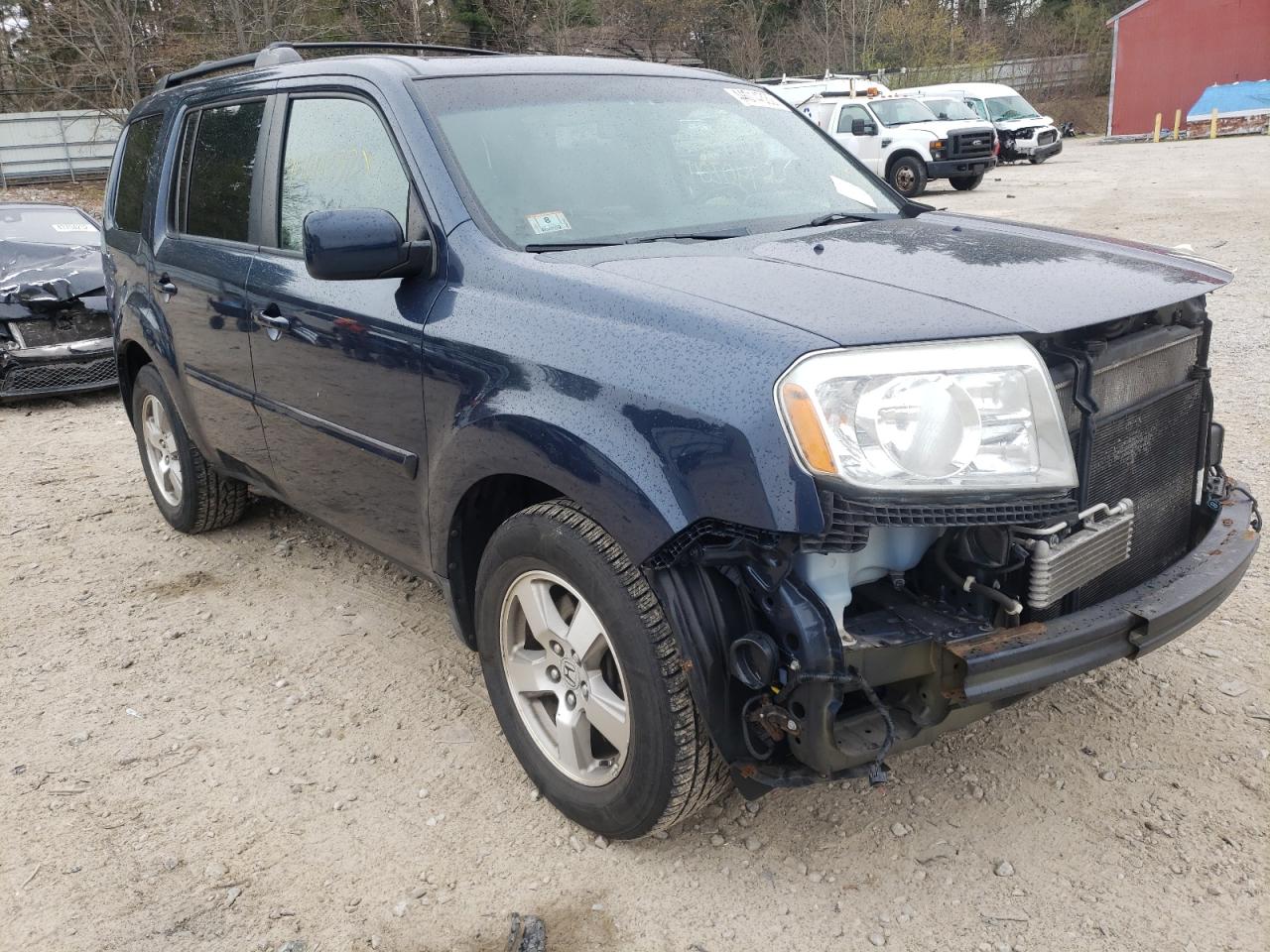 HONDA PILOT EXL 2009 with VIN 5FNYF48659B050618 - Photo from auction