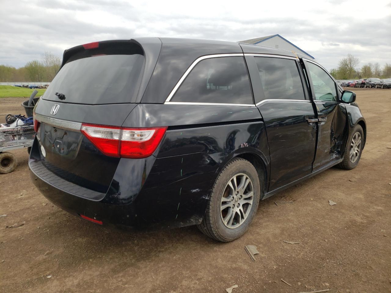 Photo 4 from auction – 2013 HONDA ODYSSEY EX with VIN 5FNRL5H62DB057358
