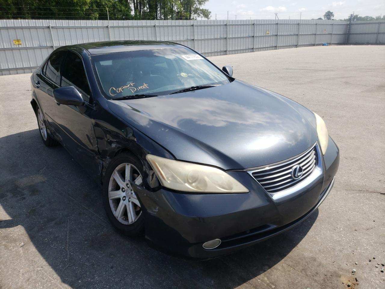 LEXUS ES 350 2007 with VIN JTHBJ46G572053856 - Photo from auction