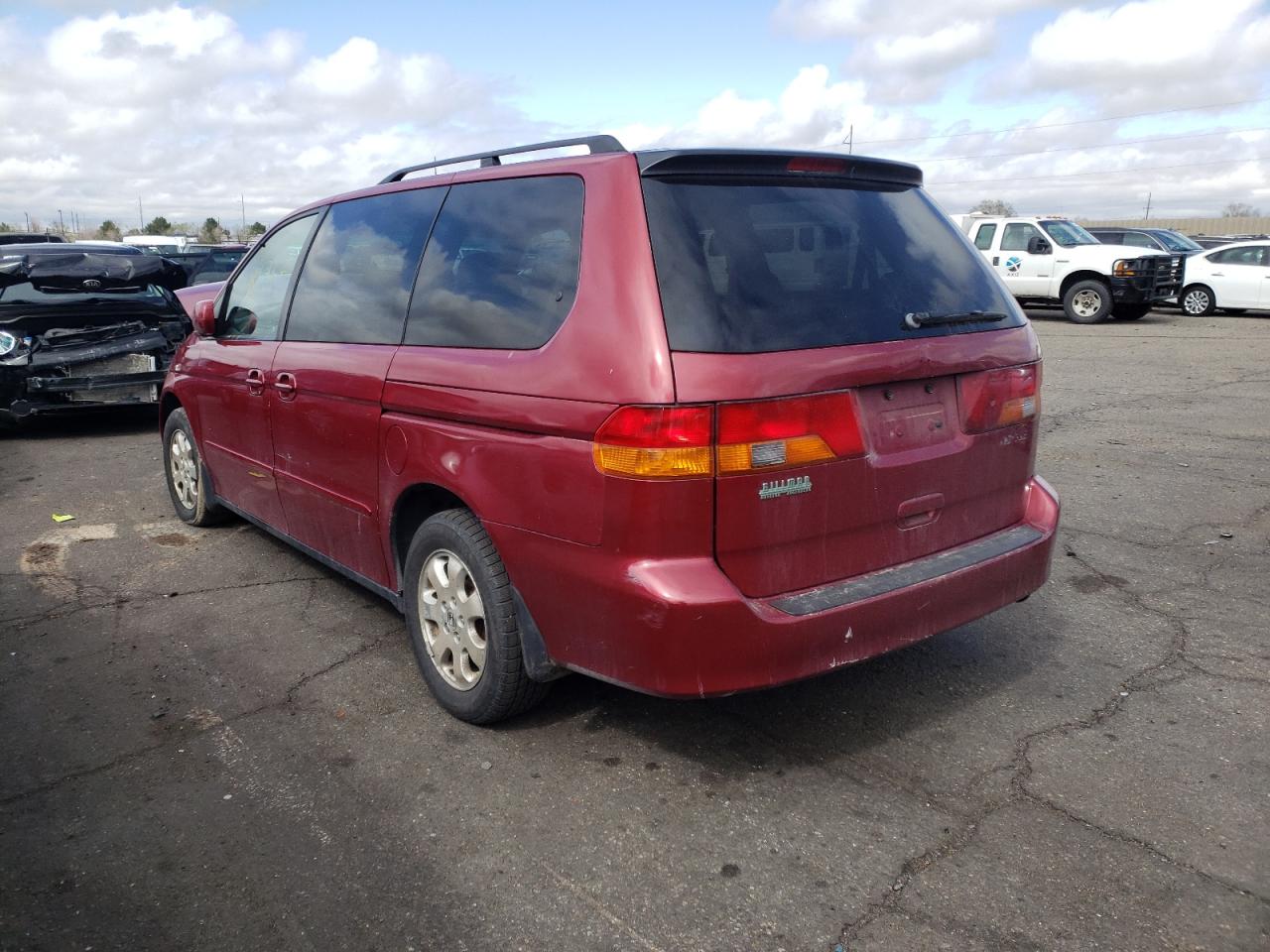 Photo 3 from auction – 2004 HONDA ODYSSEY EX with VIN 5FNRL18804B103036