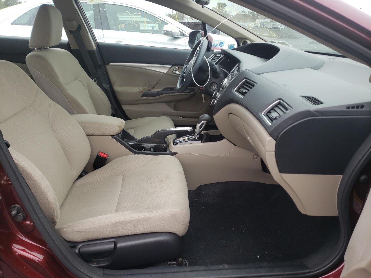 Photo 5 from auction – 2013 HONDA CIVIC EX with VIN 19XFB2F81DE286189