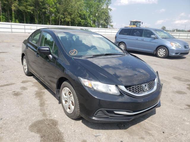 HONDA CIVIC LX 2015 with VIN 19XFB2F50FE121663 - Photo from auction