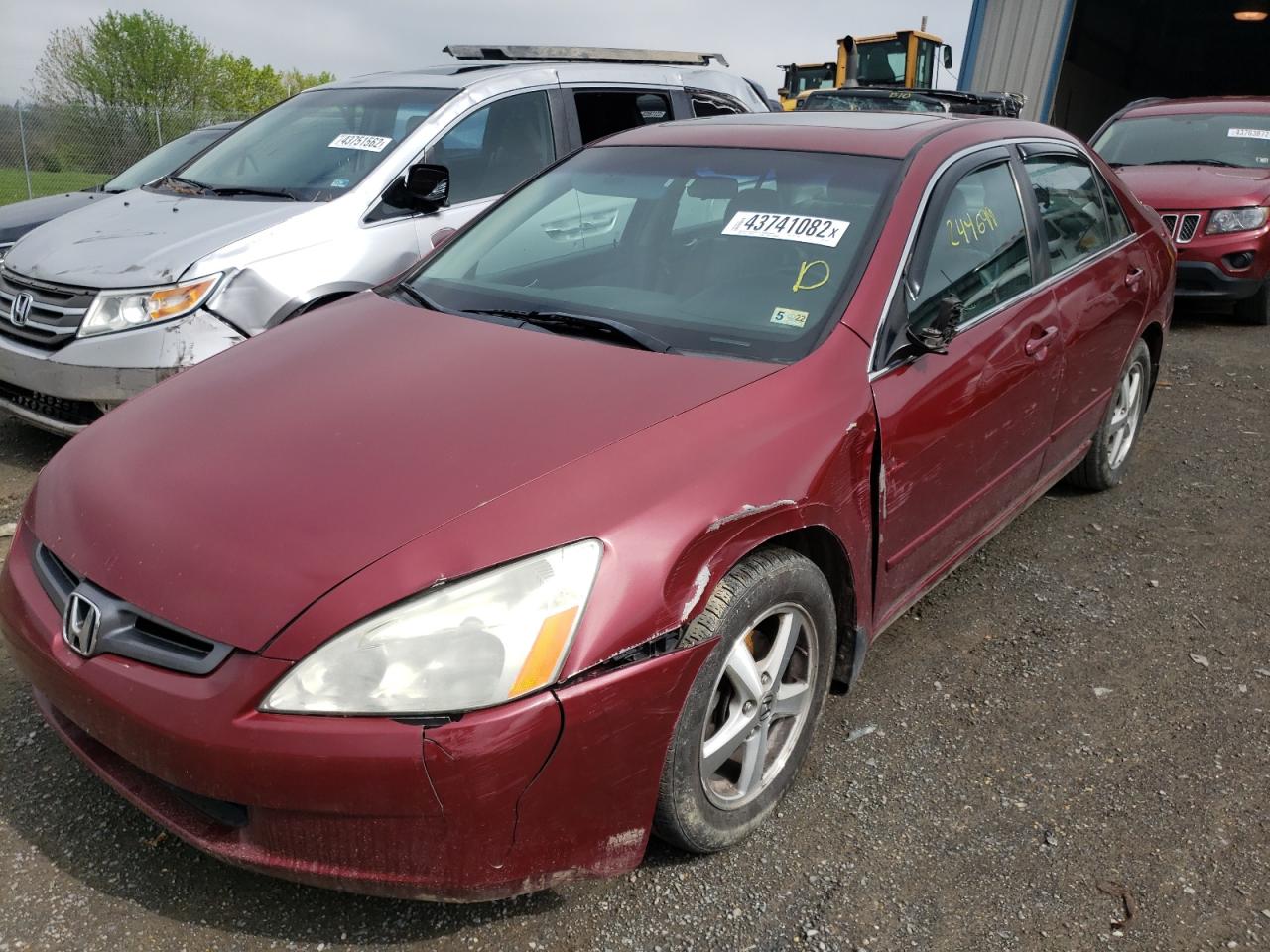 Photo 2 from auction – 2004 HONDA ACCORD EX with VIN 1HGCM56884A164142