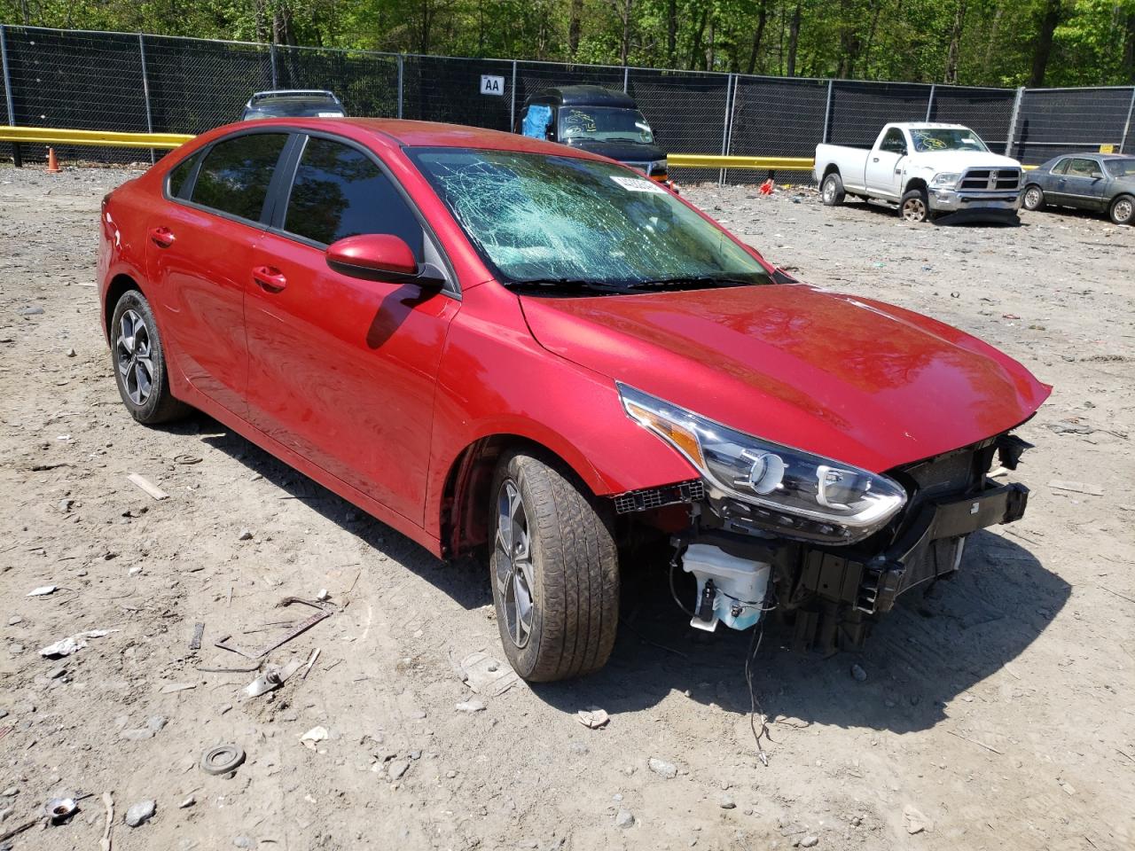 KIA FORTE FE 2019 with VIN 3KPF24AD6KE111384 - Photo from auction
