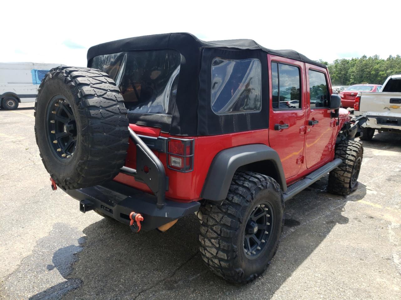 Photo 4 from auction – 2010 JEEP WRANGLER U with VIN 1J4BA3H17AL150993