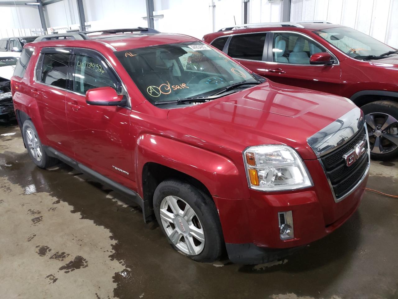 GMC TERRAIN SL 2014 with VIN 2GKFLXE39E6125045 - Photo from auction