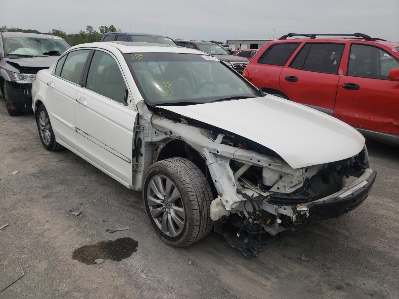 HONDA ACCORD EXL 2012 with VIN 1HGCP3F85CA034829 - Photo from auction