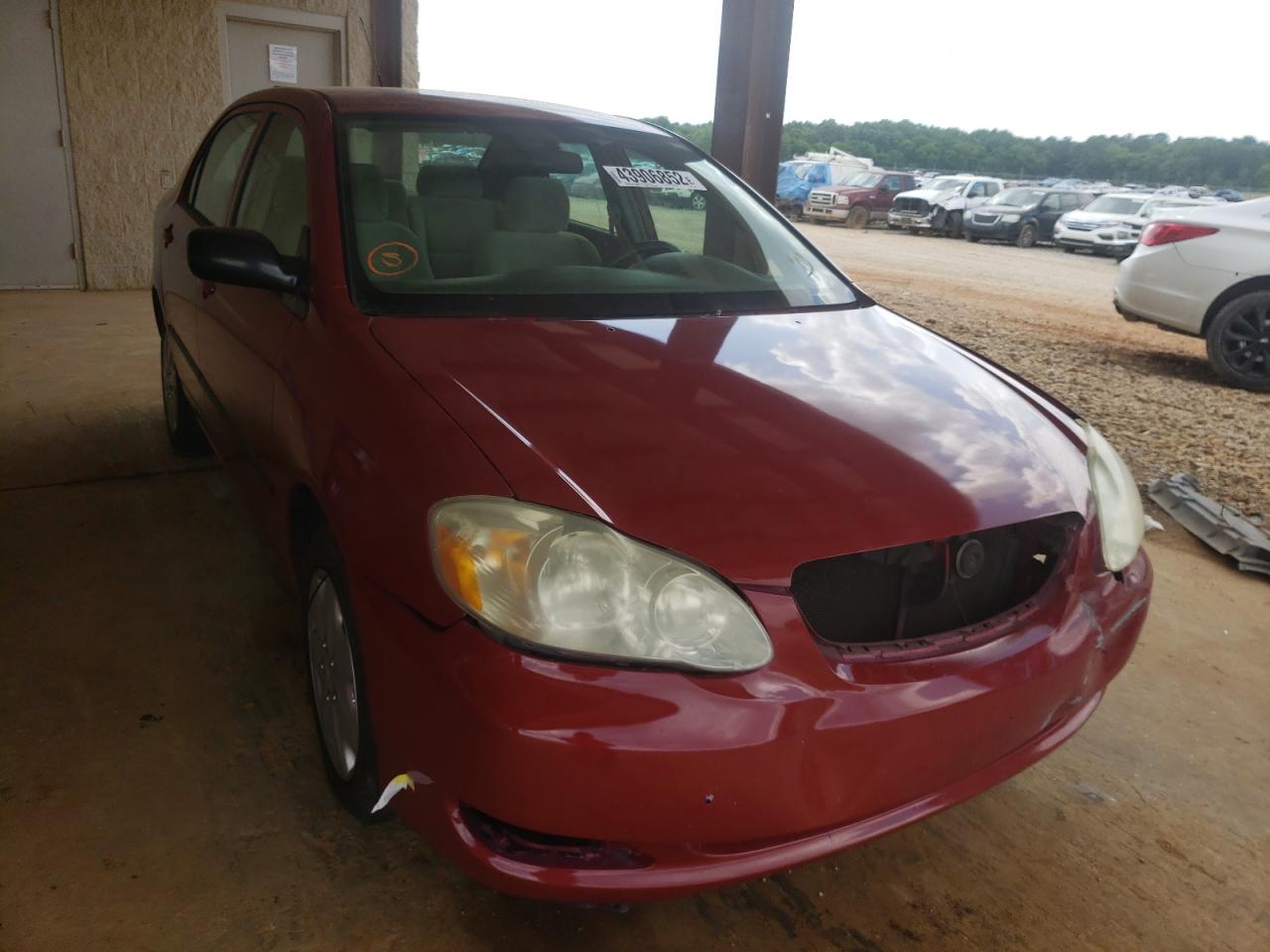 TOYOTA COROLLA CE 2005 with VIN 2T1BR32E35C415240 - Photo from auction