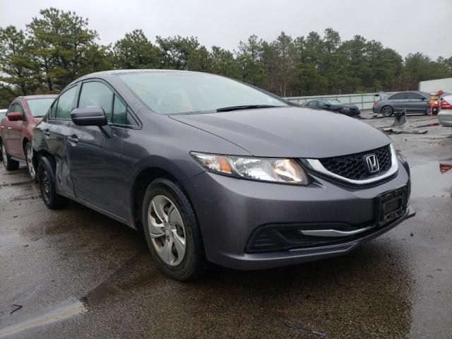 HONDA CIVIC LX 2014 with VIN 2HGFB2F53EH502542 - Photo from auction