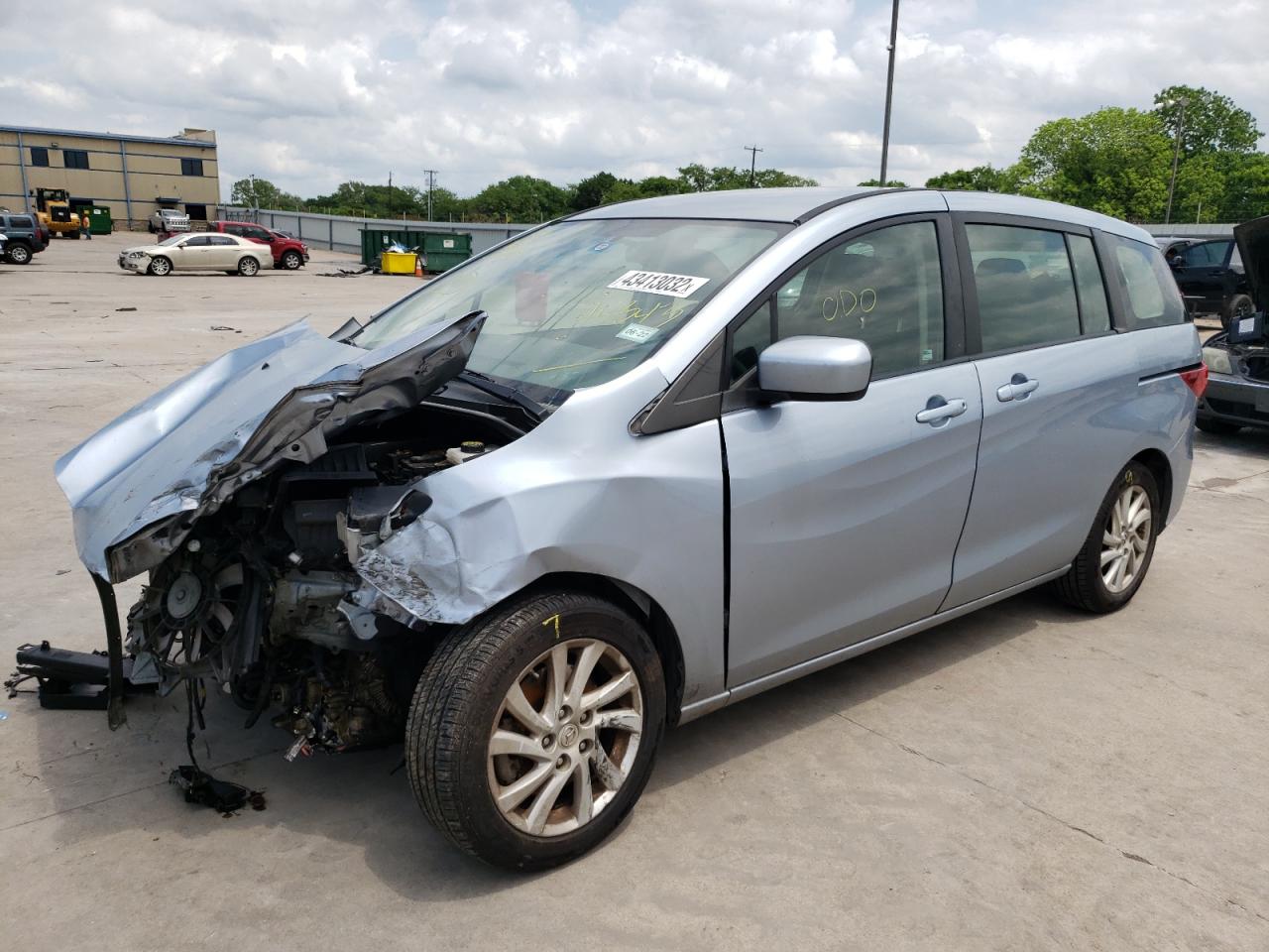 Photo 9 from auction – 2012 MAZDA 5 with VIN JM1CW2BL2C0114343