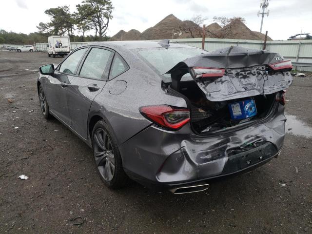 Photo 3 from auction – 2021 ACURA TLX TECH A with VIN 19UUB5F58MA014774
