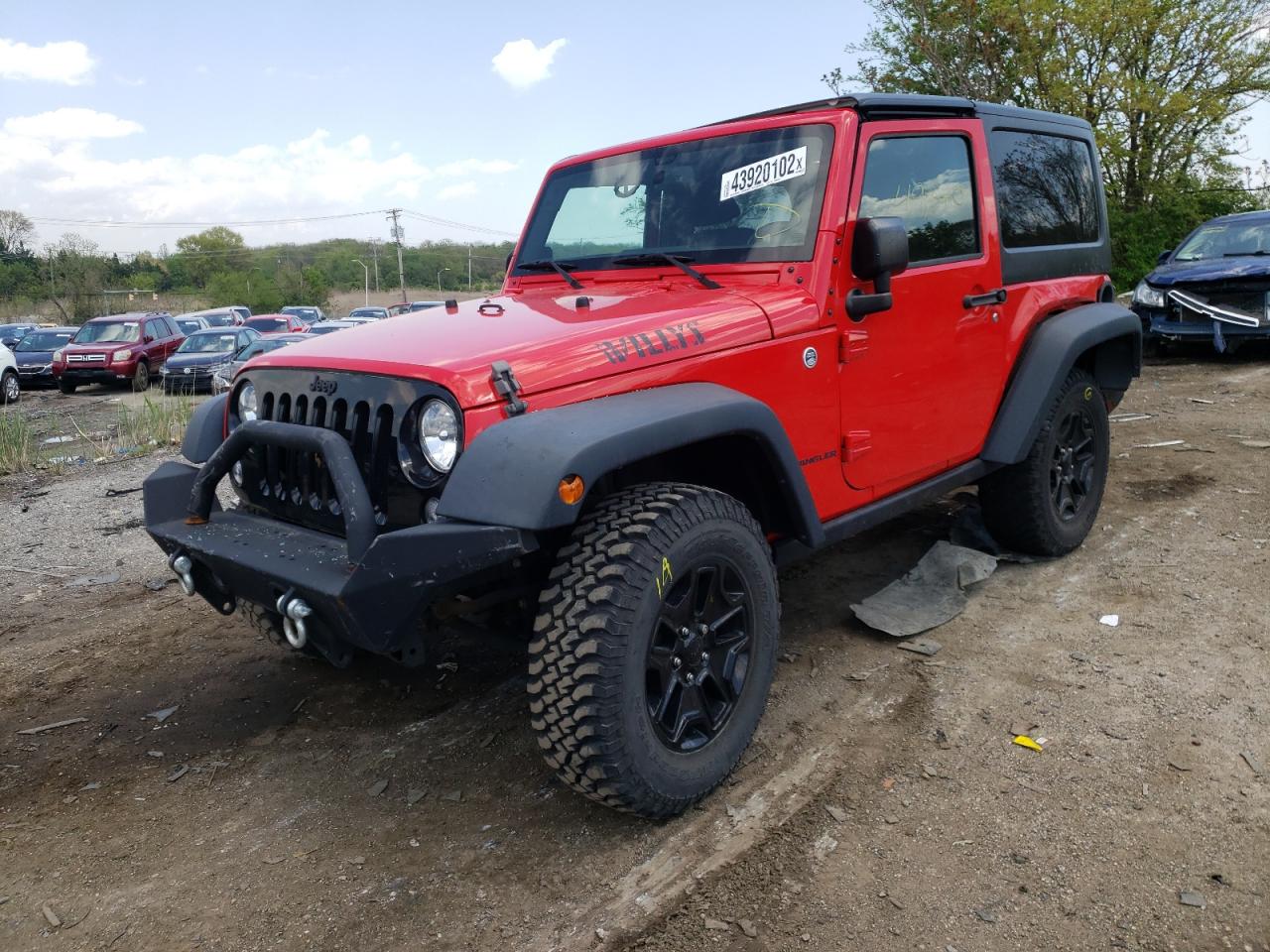 Photo 2 from auction – 2015 JEEP WRANGLER S with VIN 1C4AJWAG3FL723753