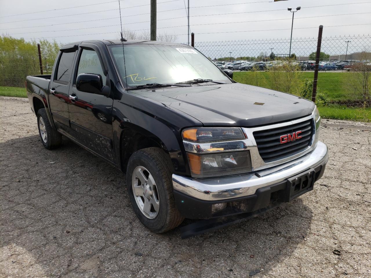 GMC CANYON SLE 2011 with VIN 1GTD5MFE1B8114140 - Photo from auction