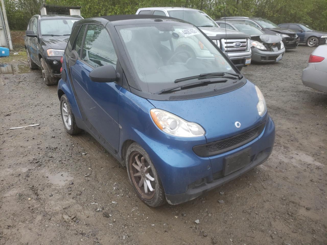Photo 1 from auction – 2008 SMART FORTWO PAS with VIN WMEEK31X18K130495