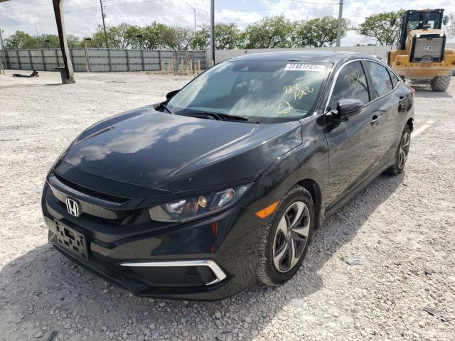 Photo 2 from auction – 2019 HONDA CIVIC LX with VIN 19XFC2F63KE010900